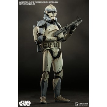 Star Wars Action Figure 1/6 Wolfpack Clone Trooper 104th Battalion 30 cm